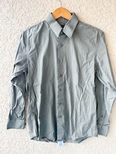Grey Men  s Button Down Casual Dress Shirt - Medium Slim Fit