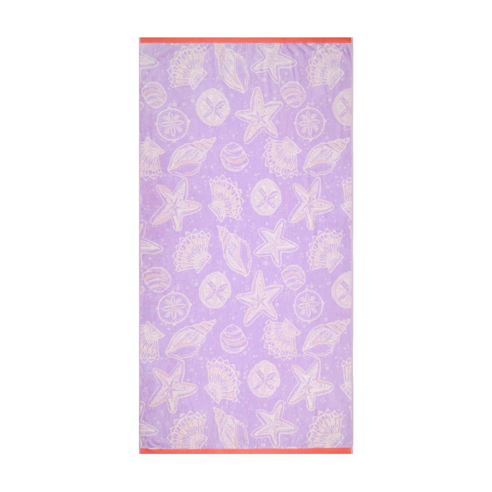 Seashell Oversized Beach Towels 2-Pack, 72" x 36"
