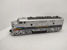 Classic Loco Powerful Pull Back Pacific Lines Diesel Engine Train 1620 Toysmith
