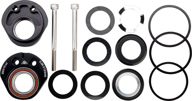 Wheels Manufacturing PF30 Eccentric Bottom Bracket For 24mm Shimano Systems, Bla