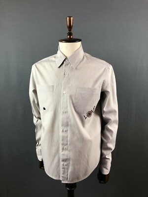 Element Skateboard Projects Shirt Men's Size M White Striped Vintage