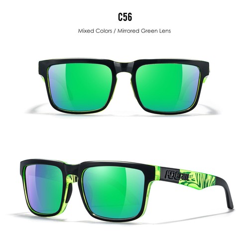 KDEAM Square Sport Polarised Sunglasses Mens Women Fishing Driving Glasses UV400 - Picture 74 of 75
