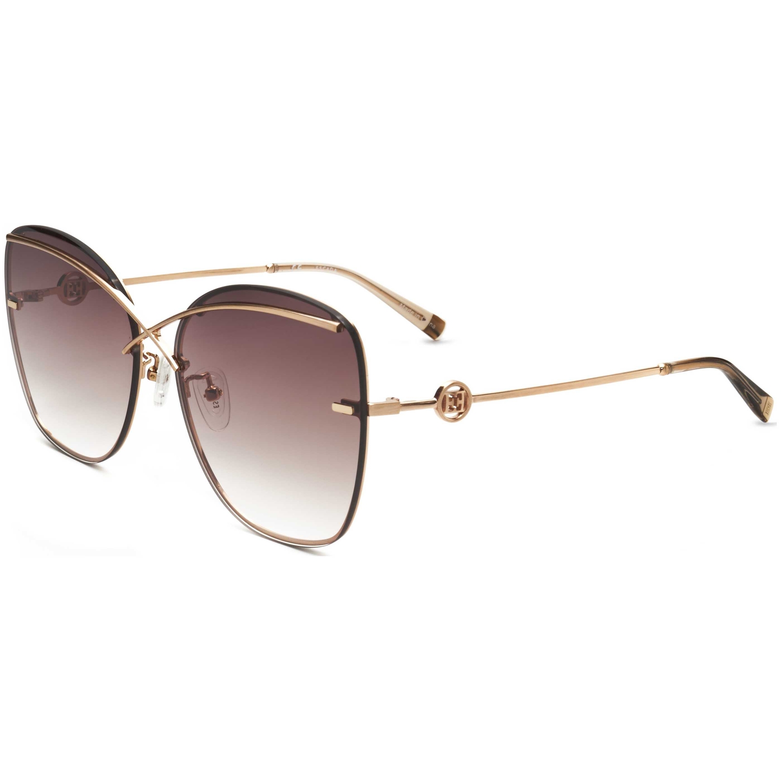 Escada Womens 61mm Champagne Gold Sunglasses SESC10F-200-61 9490₽