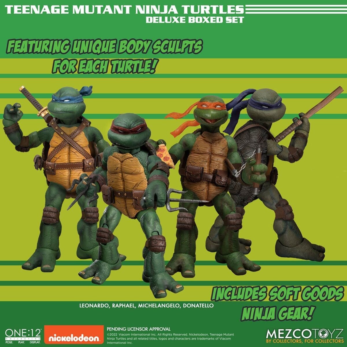 Teenage Mutant Ninja Turtles One:12 Collective Deluxe Boxed Set BY