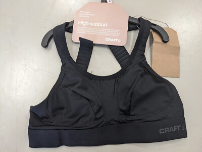 CRAFT Pace Bra Sport-BH mit angenehmer Passform Schwarz 1907180-999000