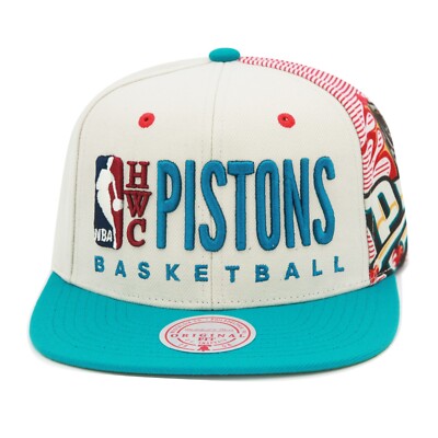 Mitchell & Ness Detroit Pistons Team Two Tone Hardwood