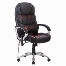 New Executive Office Massage Chair Vibrating Ergonomic Computer Desk Chair 272