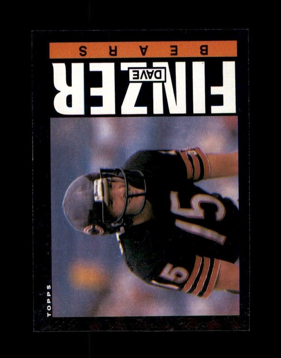 1985 Topps Football SET BREAK #26 Dave Finzer NrMT or Better