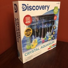 CRYSTAL AQUARIUM GROW KIT Discovery Rocks Crystals Science Kids