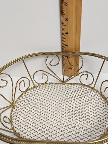 Decorator's Choice Chrome Plated Oval Wire Basket Made in China - Picture 8 of 8