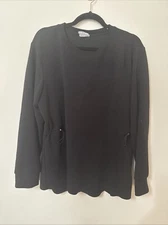 Sage Collective Black Side Sinch Tunic - Large