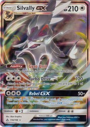 Silvally GX 116/156 Ultra Prism Holo Ultra Rare