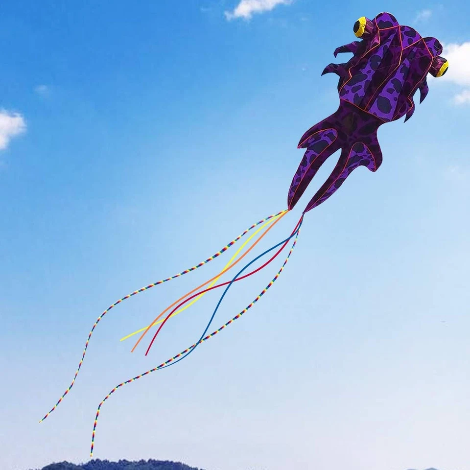 Kizh Kite Giant 3D Dolphin Frameless Soft Parafoil Kites for Kids and Adults ... - Image 2 of 4