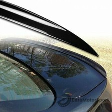 Fyralip Y23 Lackierter Gl&auml;nzend Schwarz Heckspoiler f&uuml;r Peugeot 405 Limo 89-91