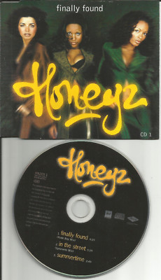 Solid harmonie HONEYZ Finally Found UNRELEASE & 2 RARE MIXES CD single USA seler