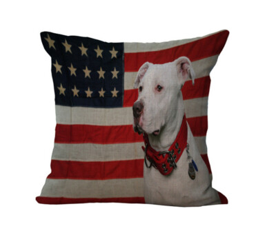 Kissenbezug Kissenbezug Hund American Staff 45x45 cm 