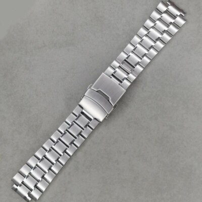 24*16mm Stainless Steel Watch Band Strap For Timex T2N721 720 739 Bracelet Tool
