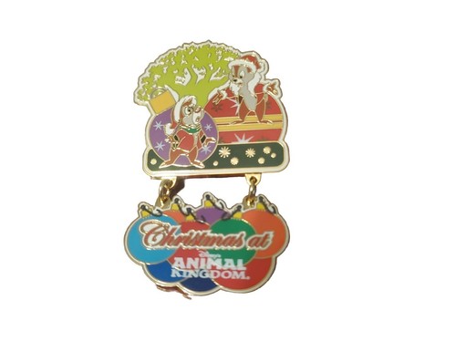 Disney Christmas 2002 Pin Set Of 7. MagicKingdom Epcot Animal Kingdom MGMStudios - Picture 8 of 15