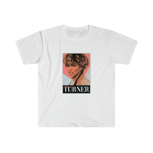 Tina Turner Music Concert Homage Legend Tribute Vintage Unisex T-Shirt Top - Picture 2 of 5