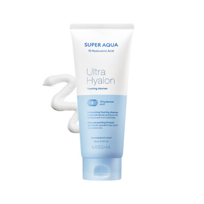 MISSHA Super Aqua Ultra Hyalron Foaming Cleanser 200mL