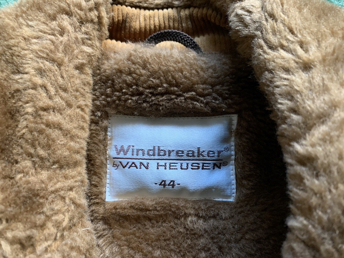 Vintage Van Heusen Windbreaker Brown Faux Fur Lined Coat Vintage Van Heusen Windbreaker Brown Faux Fur Lined Coat