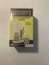 NEW  IN BOX Hershey's Chocolate Drink Maker for Hot  Cold Drinks, White