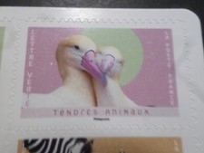 FRANCE 2023, timbre AUTOADHESIF TENDRES ANIMAUX , OISEAUX neuf**, MNH