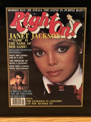Janet Jackson Vintage Poster 美品 Janet Jackson - Janet - Vintage Magazine Promo Ad / Poster