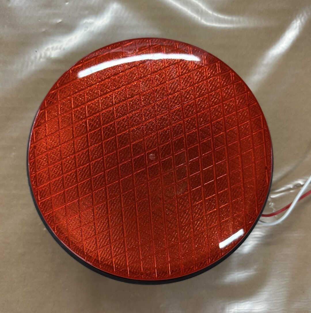 New Old Stock Leotek Traffic Light Lamp Red Color TSL-08R-LX-IL3