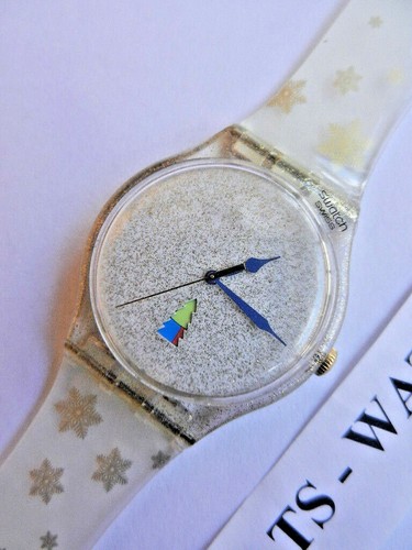 Swatch+x-Mas-Special 2014+SUOZ709 Holiday Twist + New / New