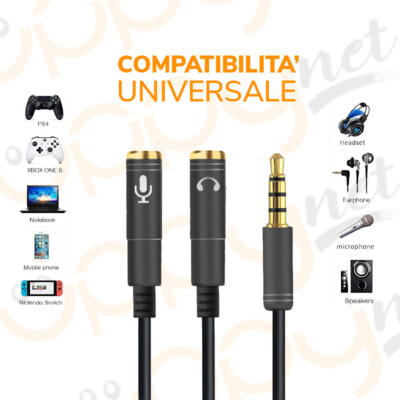 Adattatore/convertitore audio Jack 3,5 mm femmina per tv e home audio | Acquisti Online su