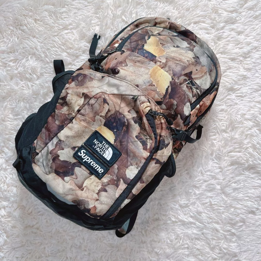 SUPREME THE NORTH FACE North Face 16AW Pocono sac à dos sac à dos feuilles mortes homme