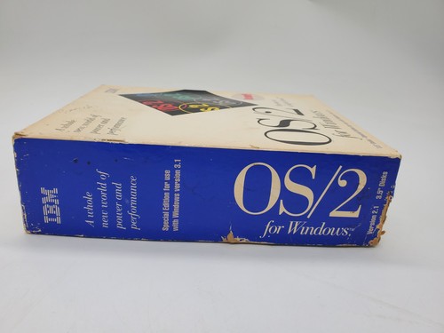 IBM OS/2 Ver 2.1 Special Edition for DOS, Windows 3.1 & OS/2 applications - CIB - Picture 4 of 14