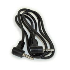 3ft 3.5mm 4 Conductor TRRS BOTH ANGLED Mini Mic / Video M/M Cable