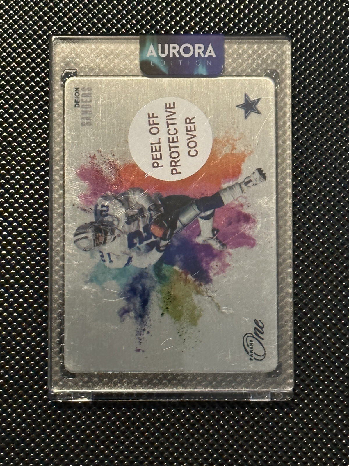 2024 Deion Sanders Panini One Color Blast Metal Case Hit 