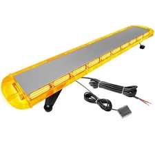 46inch 220LED EMERGENCY BEACON LIGHT BAR WARNING TRUCK TOW WRECKER AMBER LIGHT