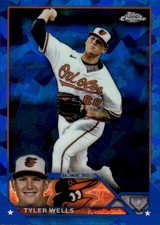 2023 Topps Chrome Sapphire Edition Tyler Wells #151 Baltimore Orioles 3G
