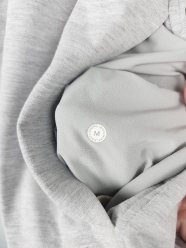 Lululemon City Sweat Pullover Hoodie - Heathered Grey - Size M - Bild 3 von 5