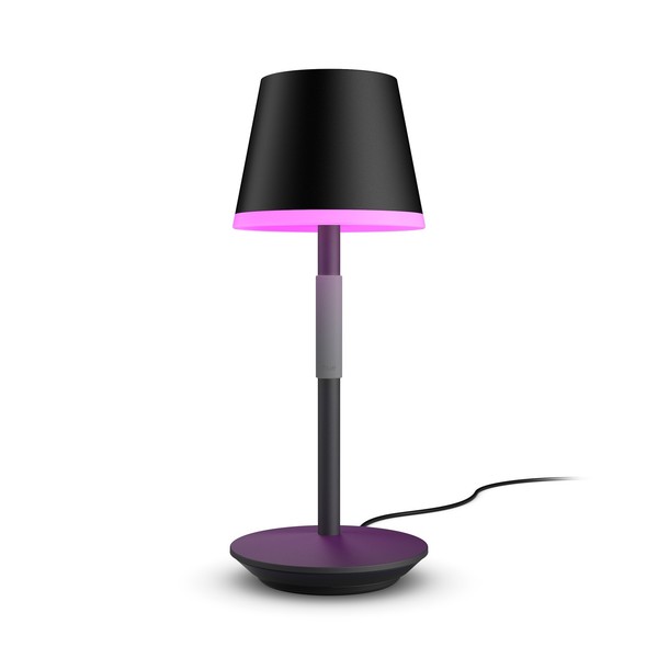 Philips Hue White & Color Ambiance Go Tragbare Tischleuchte Schwarz-image