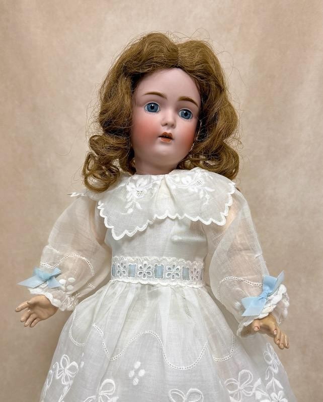 19 1/4" Beautiful Antique German Bisque Doll Kestner Mold 171
