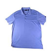 Polo Golf Ralph Lauren Men's XL Light Blue Performance Polo Shirt Short Sleeve