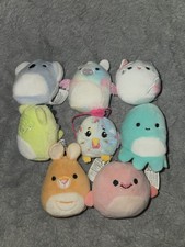 MicroMallows 2.5  Squishmallows Lot  8 toys 