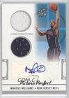 2006 Topps Big Game Picture Perfect Jersey Shorts /199 Marcus Williams Auto 0o9