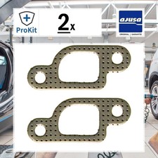 2x ORIGINAL® Ajusa Dichtung, Abgaskrümmer für Ford KA FIESTA IV FIESTA III