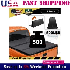 5.7FT Tri-Fold Hard Tonneau Cover For 2019-2022 Dodge Ram 1500 3-Fold Truk Bed -