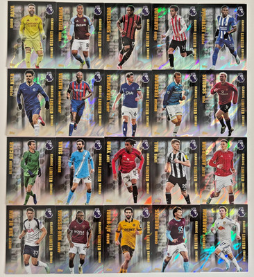 Topps Premier League Cards 2025/26 2026 - Komplette Karten-Sets zum Aussuchen