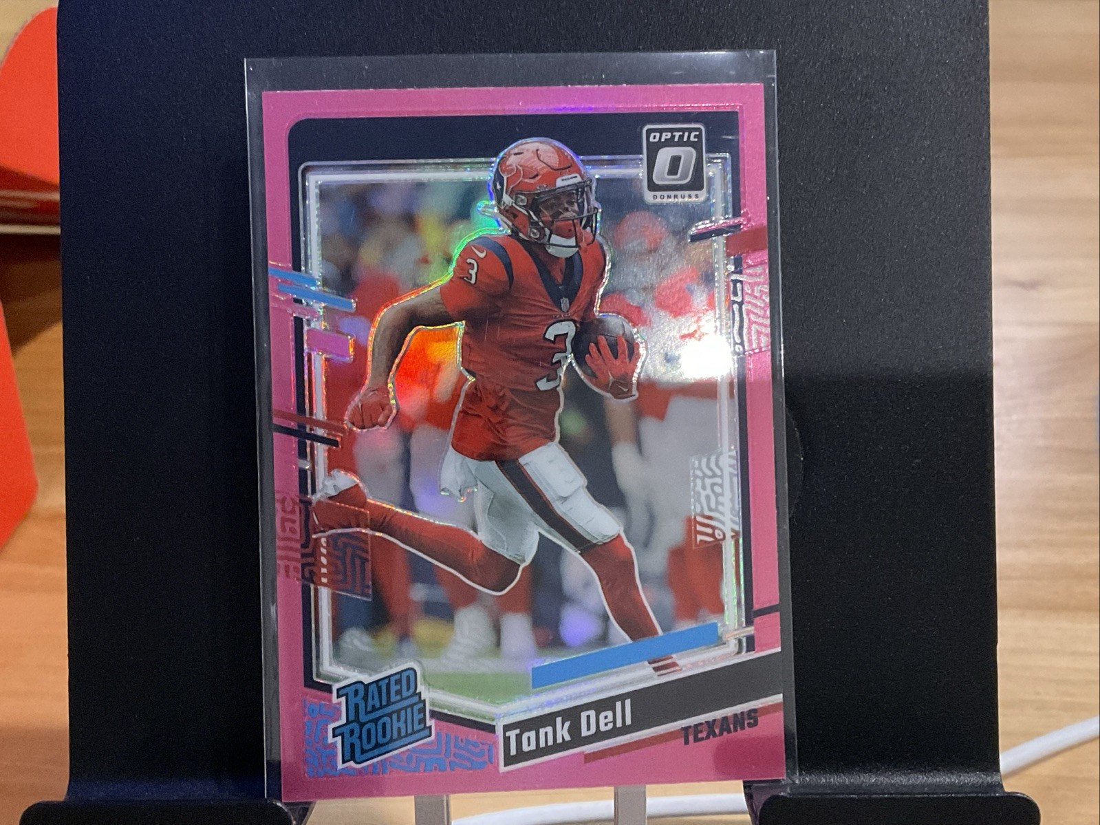 2023 Panini Donruss Optic - Rated Rookie Tank Dell #245 Pink Prizm (RC)