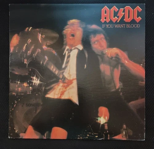 If You Want Blood You've Got It [LP] AC/DC 1978 Vintage Rock Vinyl