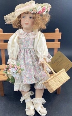 Georgetown Collection Porcelain Doll Caroline  LE 3075, 17in by Pamela Phillips
