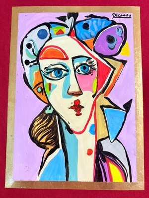 Pablo Picasso Drawings, Antique ''Handmade'' collection vintage